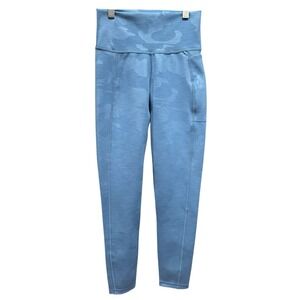 Sweaty Betty Super Sculpt 7/8 Yoga Leggings Stellar Blue Camo - Size XS - BNWT!